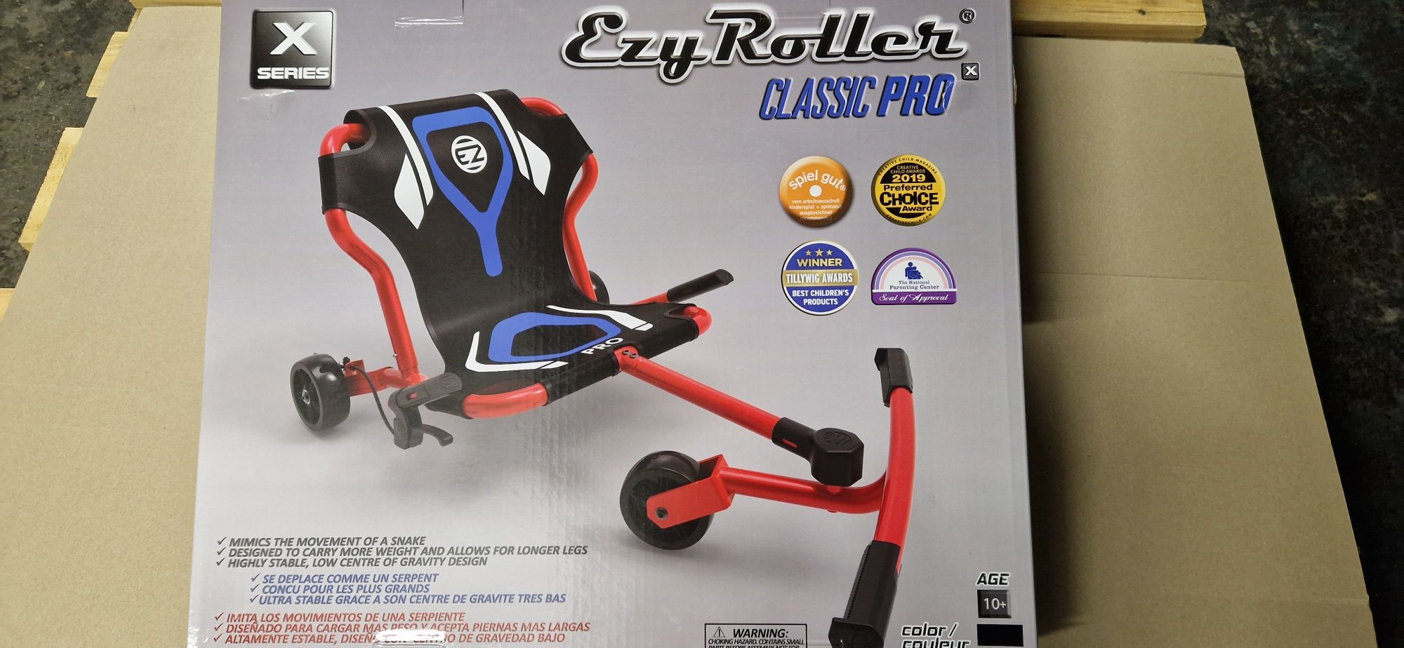 EzyRoller ClassicPro,rower poziomy,trajka
