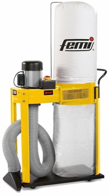 Aspirador / Colector de Aparas e Poeiras p/ madeira 900W 950 m3/h