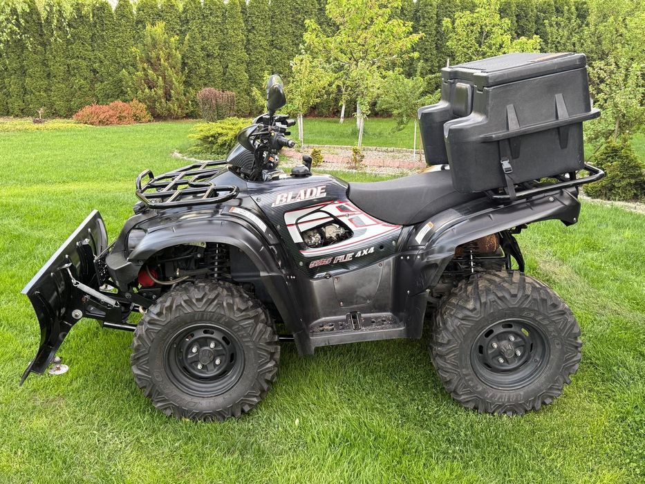 Quad TGB 525 Blade FLE 4X4 wyciągarka plug king brutto force