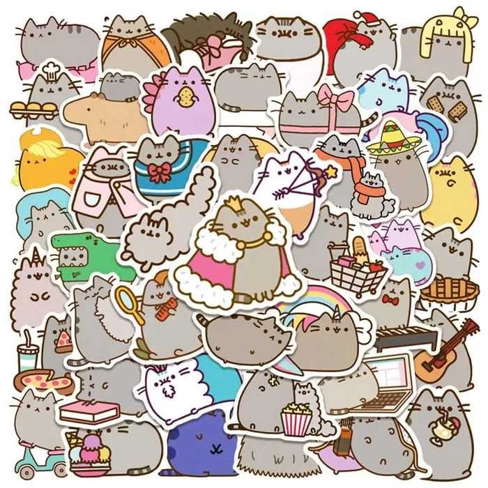 naklejki Pusheen 25szt.