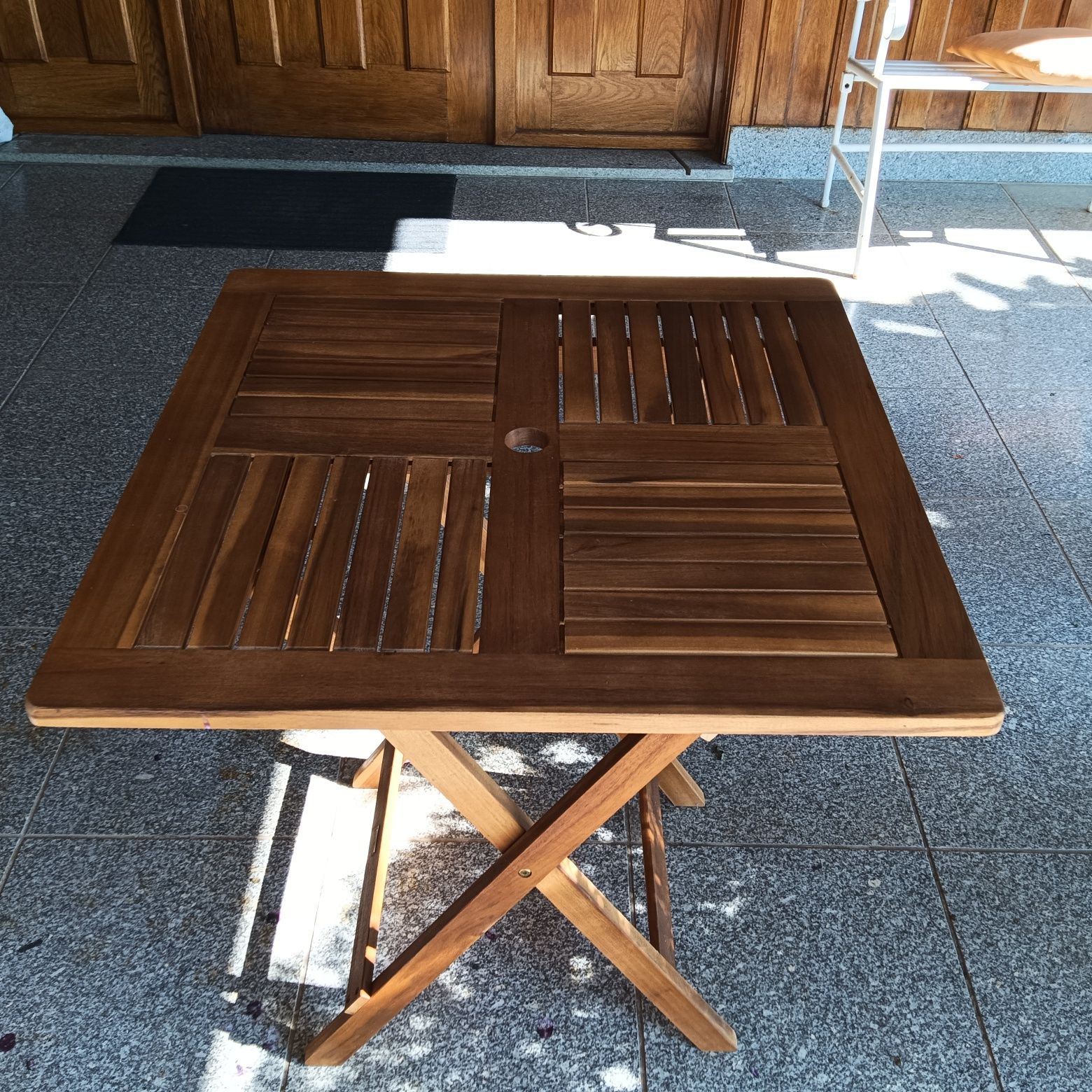 Mesa exterior madeira