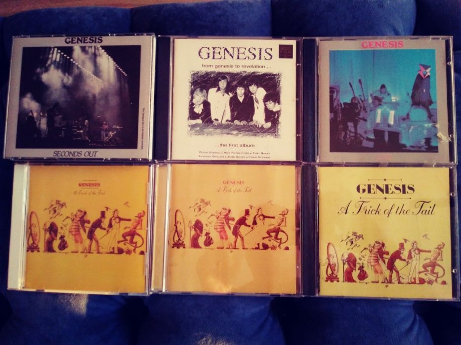 GENESIS oraz STEVE HACKETT - płyty CD - różne wydania starsze i nowsze