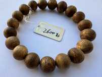 Pulseira de Agarwood Kyara Natural – 8mm, 6,5g, Aroma Doce e Intenso