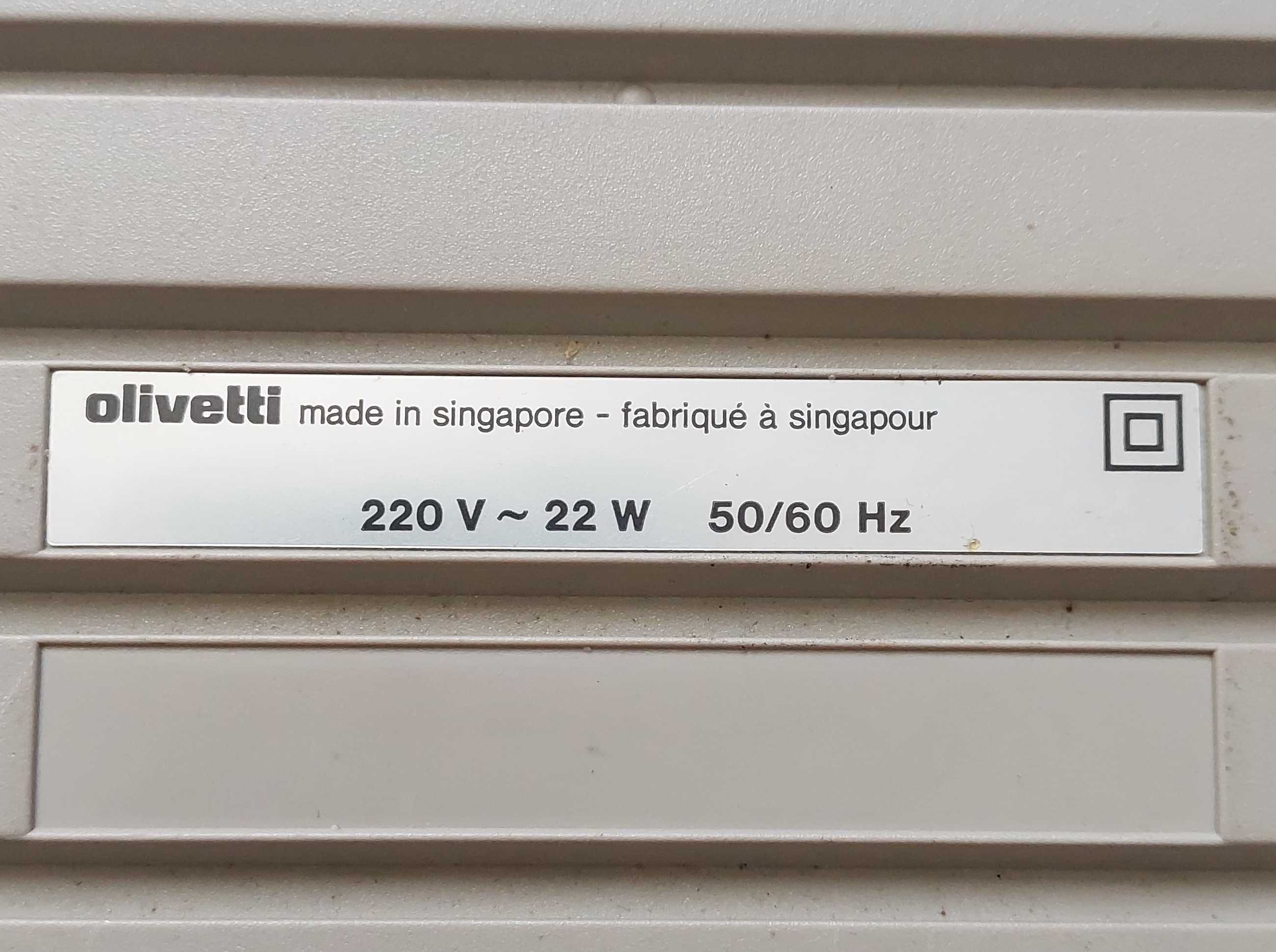 Продам електричну портативну пишучу машинку OLIVETTI ET  personal 55