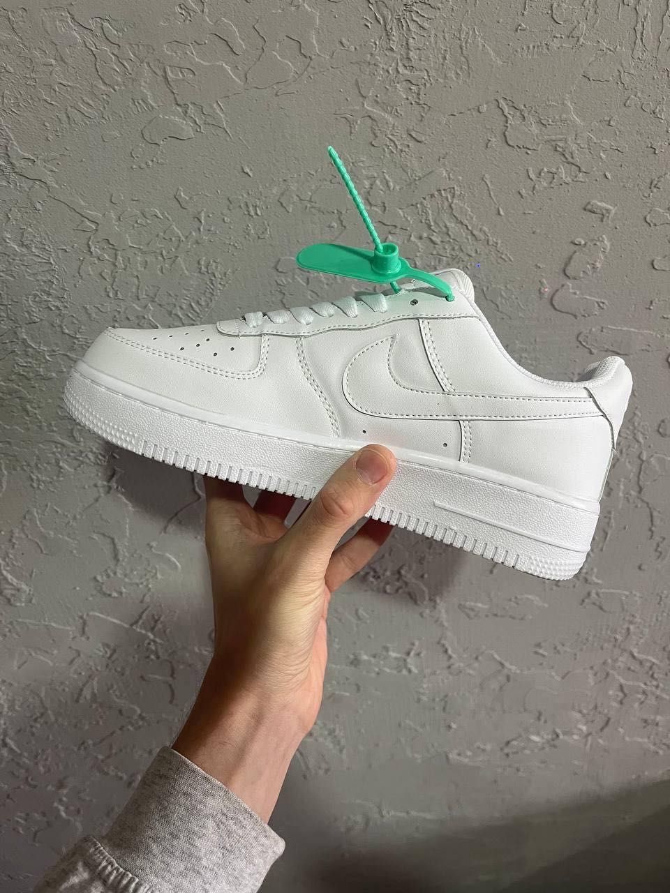 Nike Air Force 1 Low White 100% натуральна шкіра