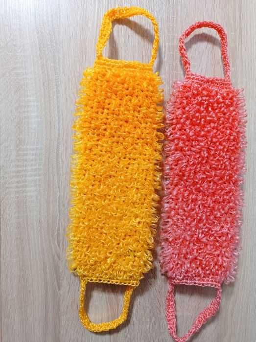 Двостороння мочалка середньої жорсткості