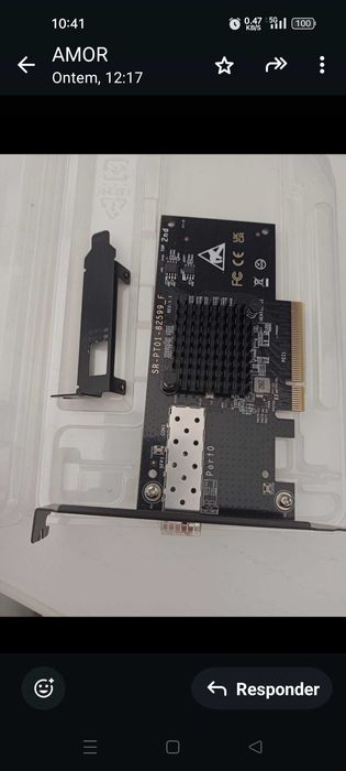 Placa de rede PCI-e 10G NICGIGA