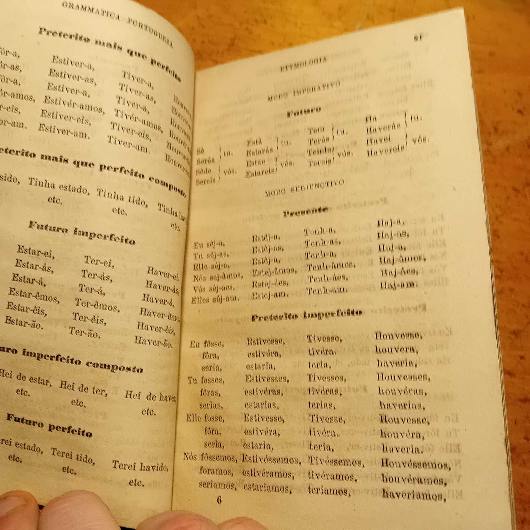 Compendio de Grammatica Portugueza 1875