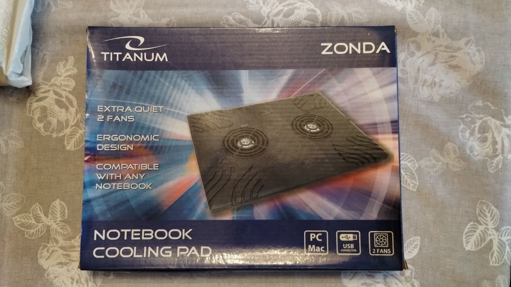 Podkładka chłodząca pod laptopa Titanium Zonda