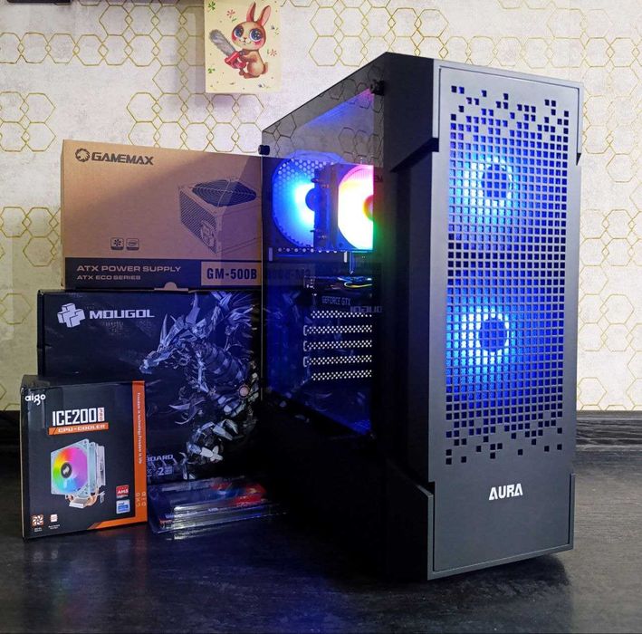 Ігровий ПК GTX 1660 Ti 6 GB 14/28 ядер 32 DDR4 E5 2680 V4 x99 Xeon