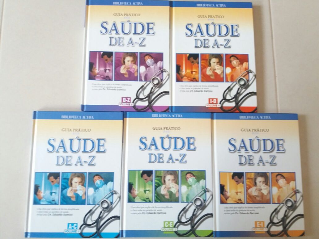 Guia Prático - Saúde de A-Z (completo - 5 volumes)