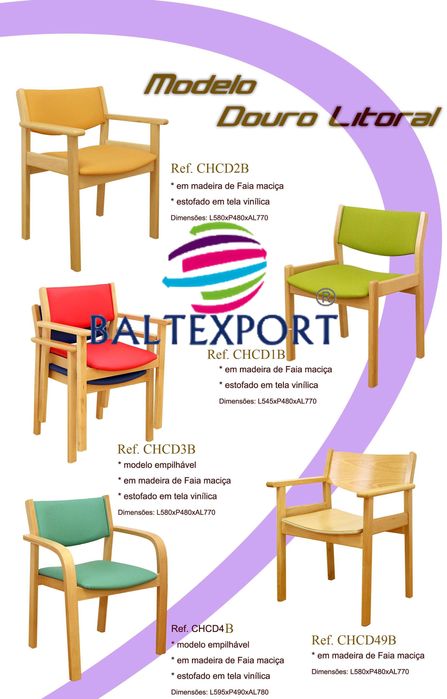 Mobiliario Geriatria Ambientes Geriátricos Cadeira em Faia Armários