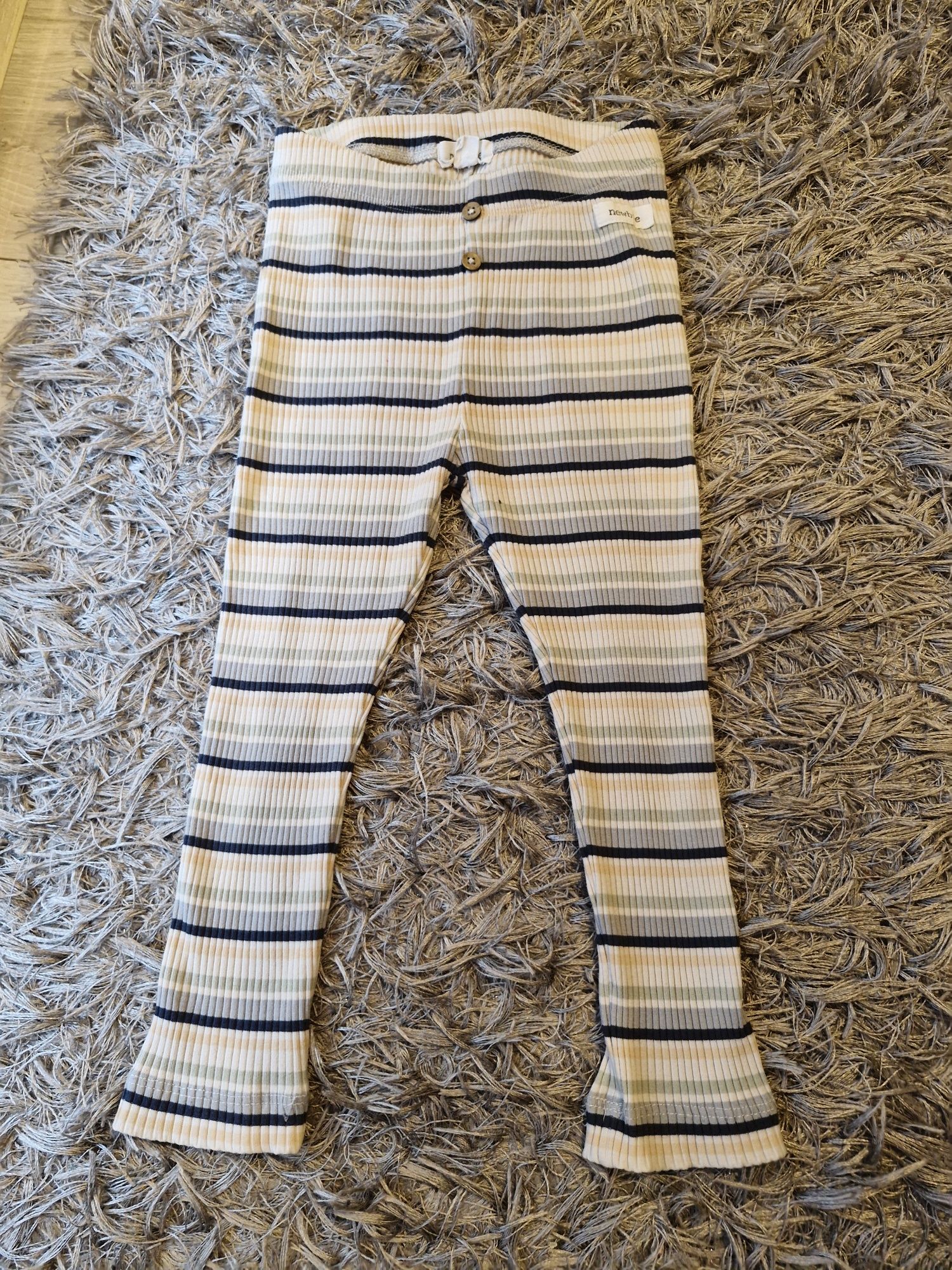 Legginsy prążek paski newbie 92