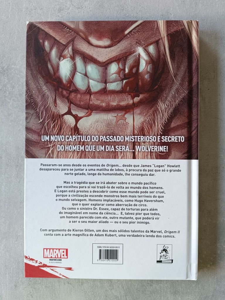 Livro Wolverine Origem II, X-men Marvel