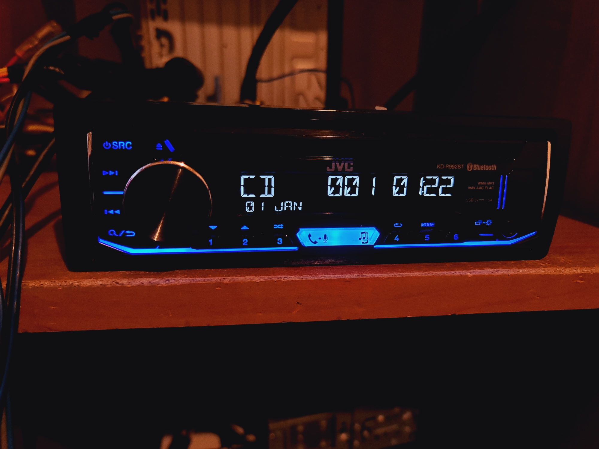 Radio JVC KD R 992BT bluetooth Cd usb rgb