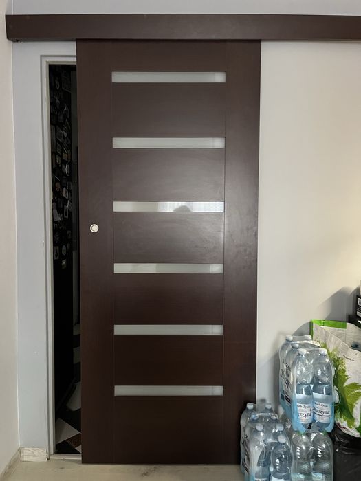 Drzwi przesuwne wenge