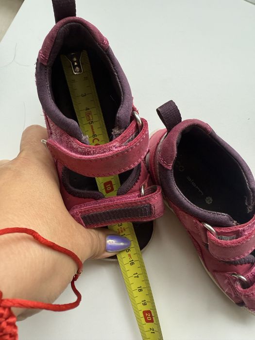 Дитячі босоніжки Ecco biom, шкіра, р 24, 15 см