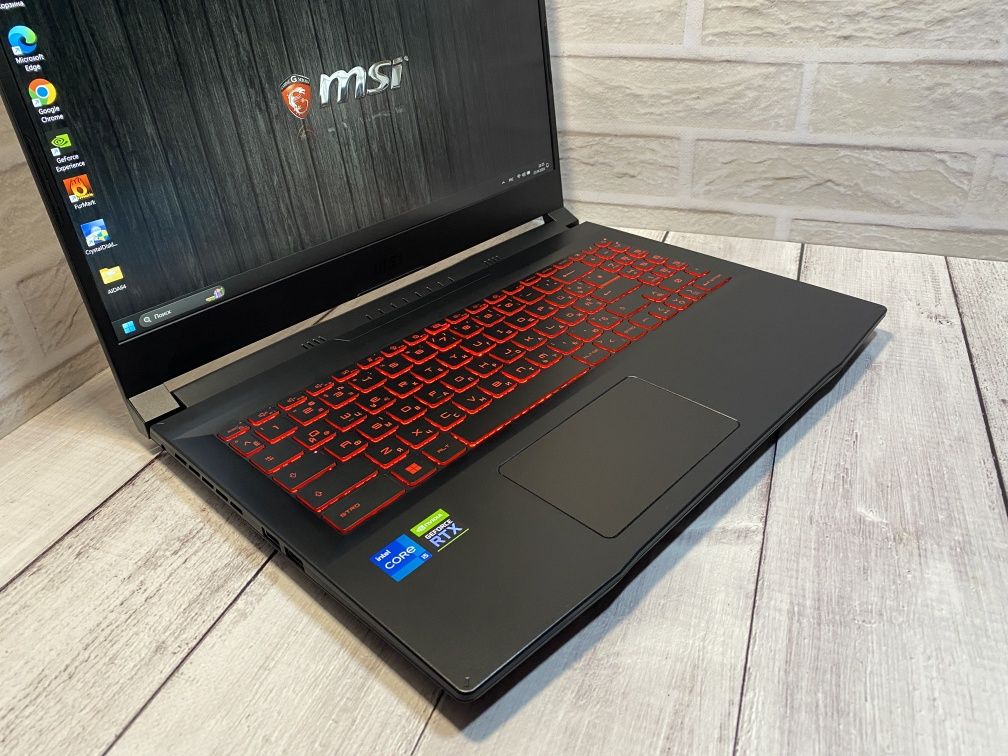 Ігровий! MSI Katana GF66/15.6" 144Hz/i5-11400h/RTX3060/Ram 16/SSD 512G