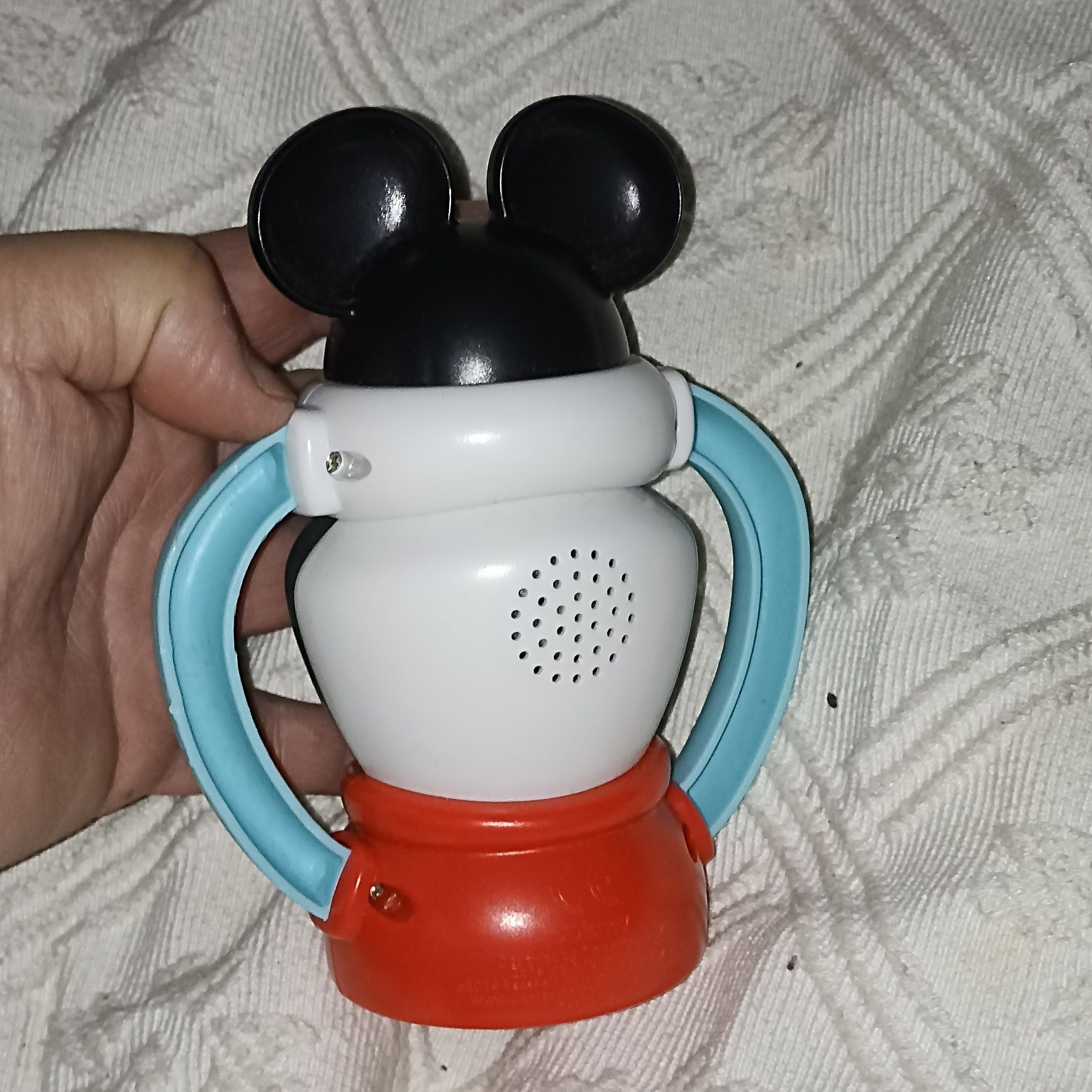 Lanterna várias cores e sons para criança adormecer do Mickey Mouse