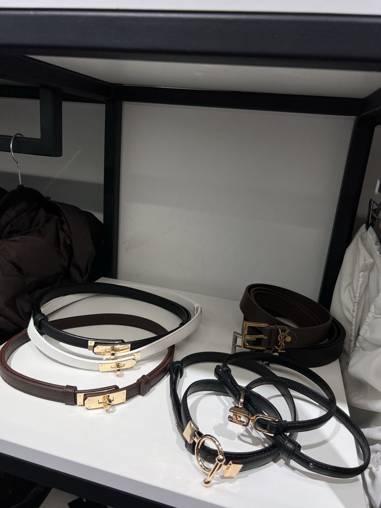 Пояс  ремінь hermes кожа