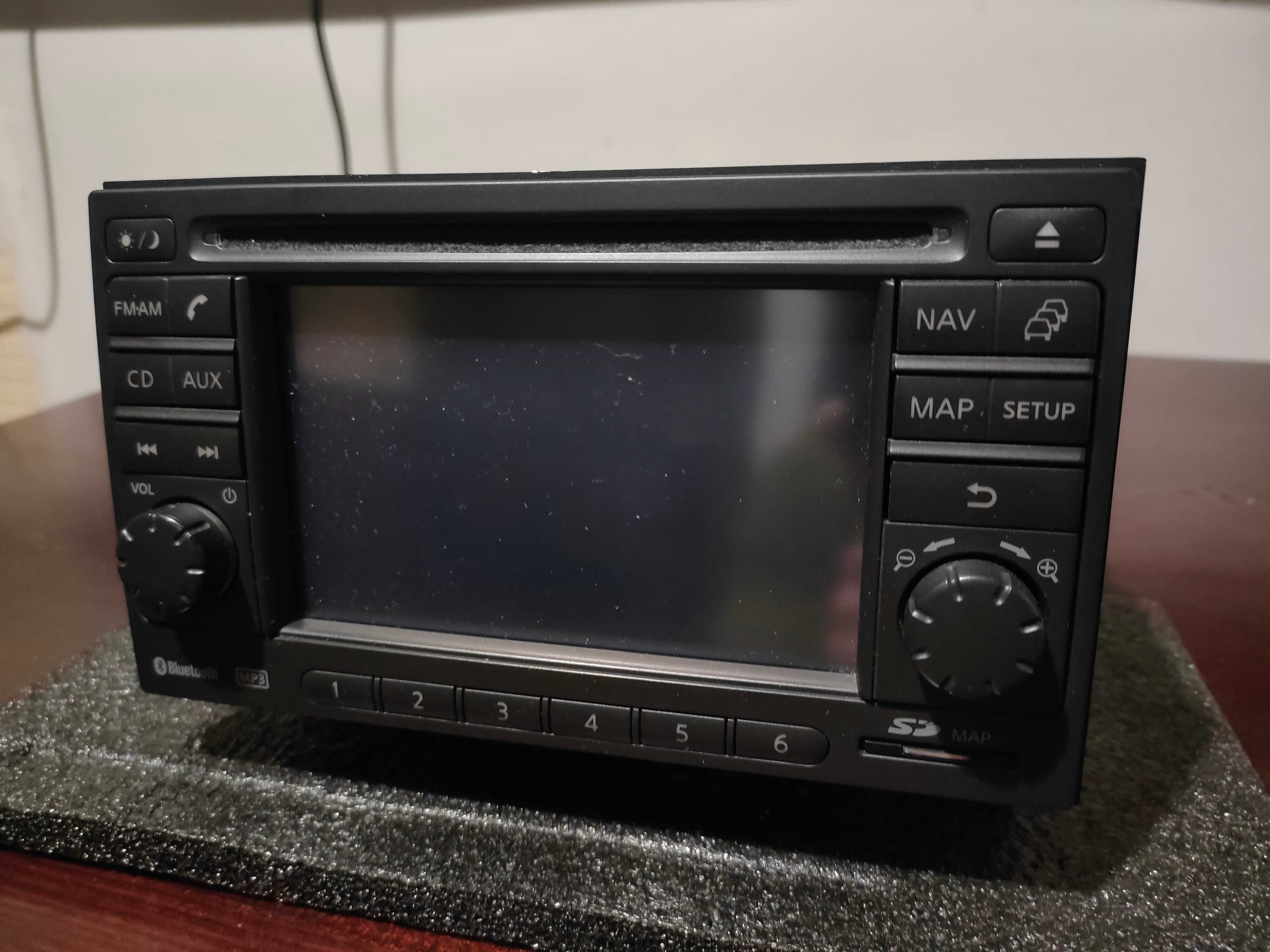 Radio nawigacja Nissan