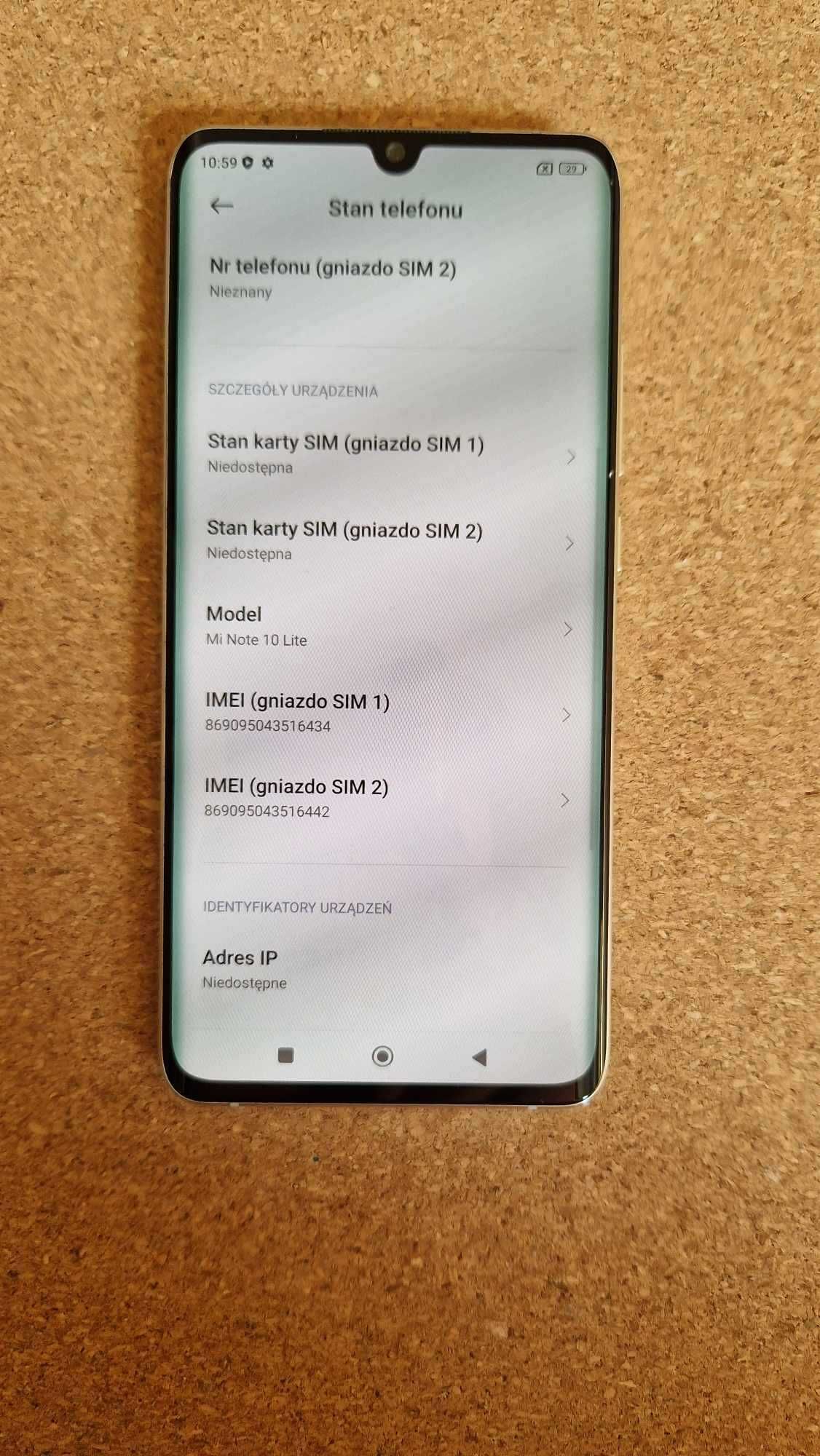 Xiaomi Mi Note 10 Lite