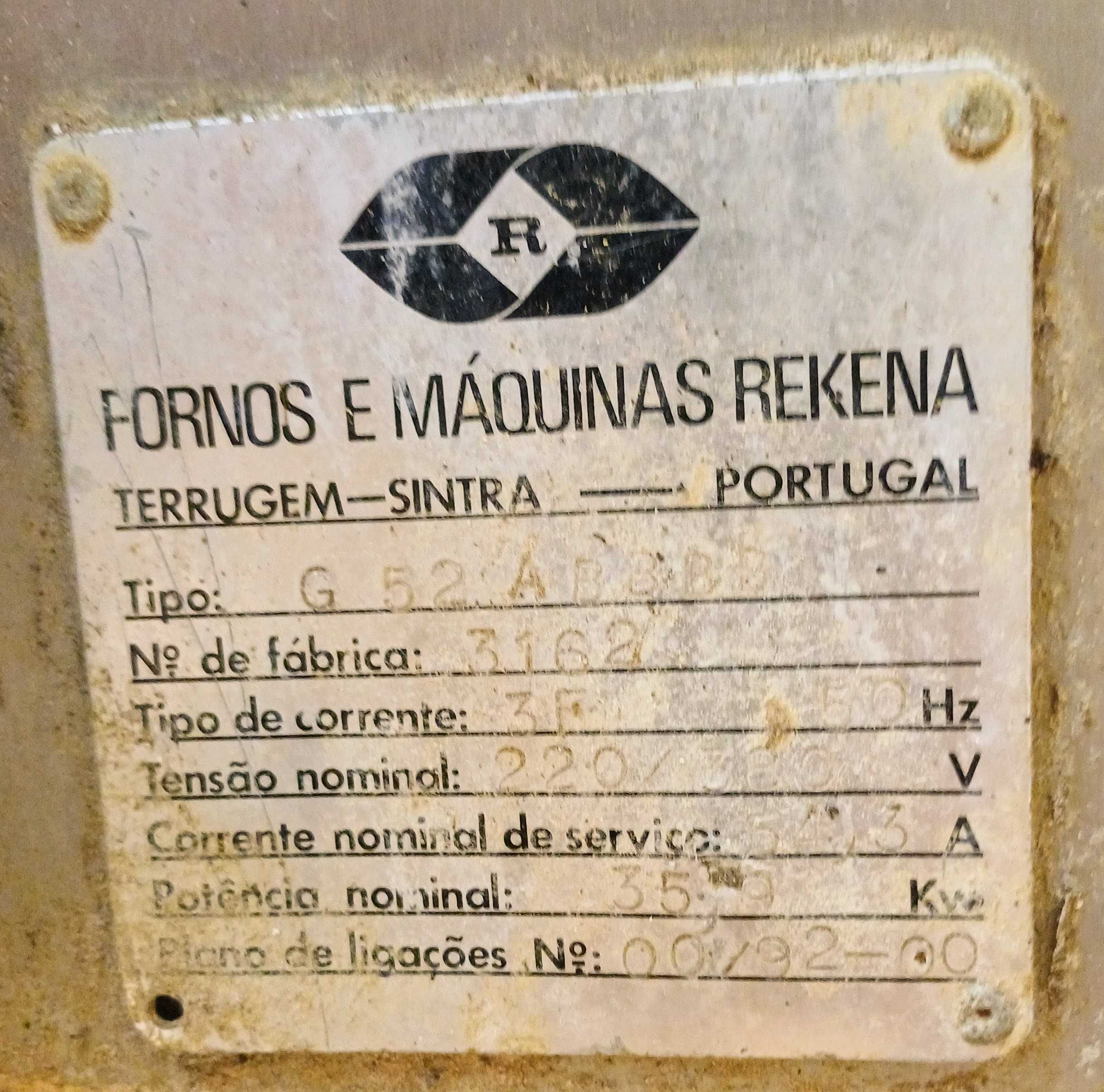 Forno pastelaria padaria profissional industrial elétric ELEKTRO GRANT