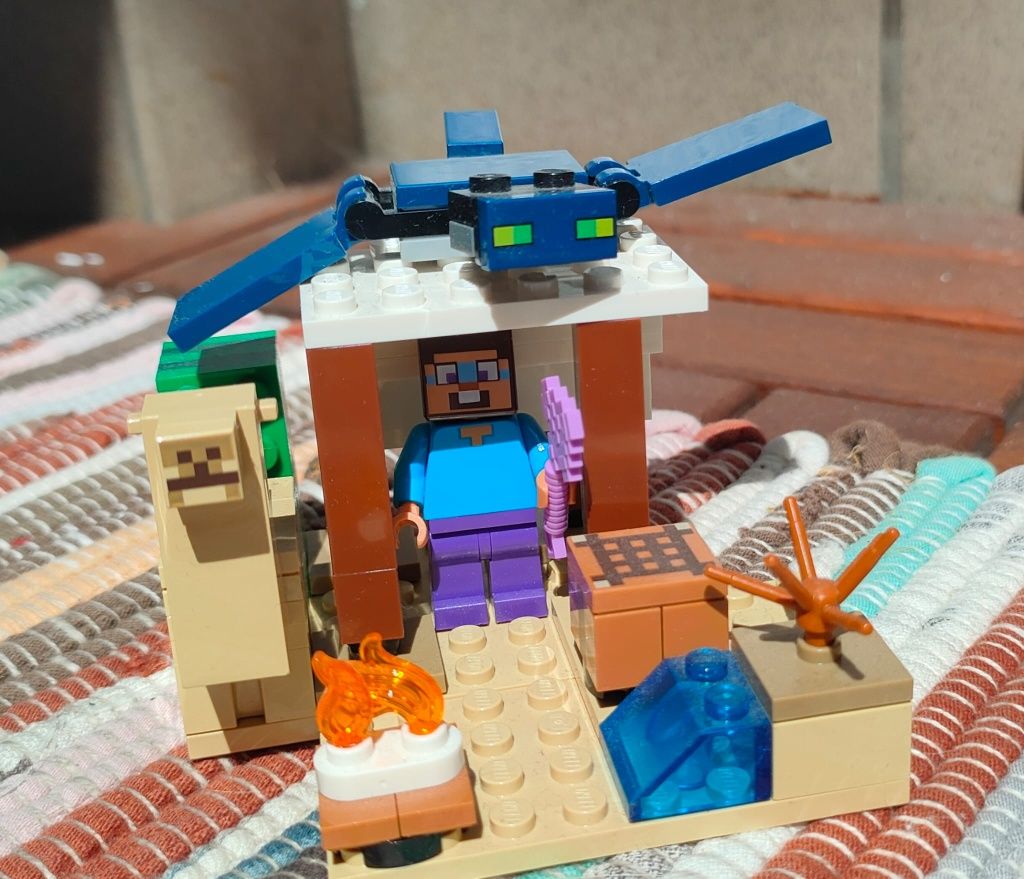 Oryginalne, kompletne zestawy LEGO Minecraft