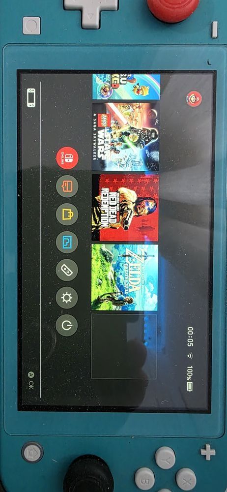 Nintendo switch lite (desbloqueio) com jogos