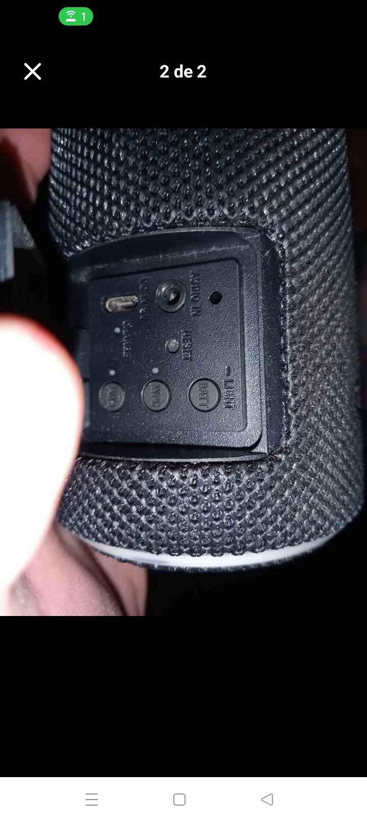 Vendo coluna de som portátil