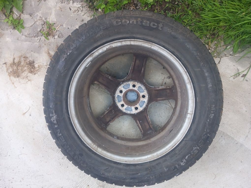 Koła felgi + opony zimowe CONTINENTAL R17 235/ 55