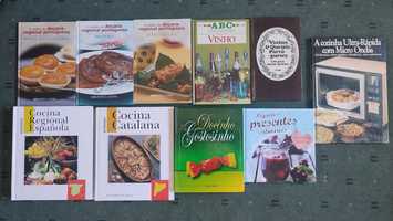 Lote 40 livros de Culinária -Capa dura