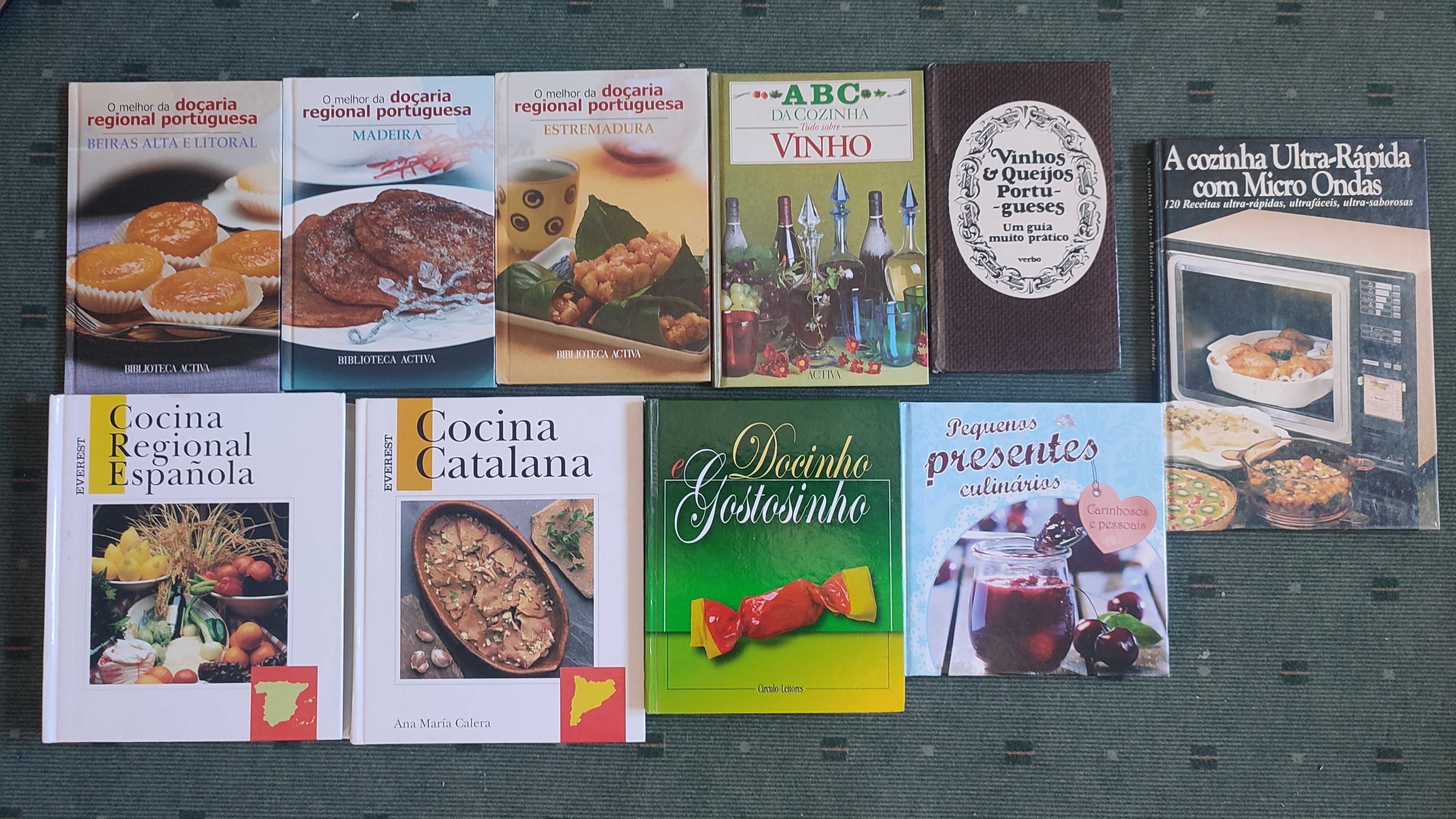 Lote 35 livros de Culinária -Capa dura