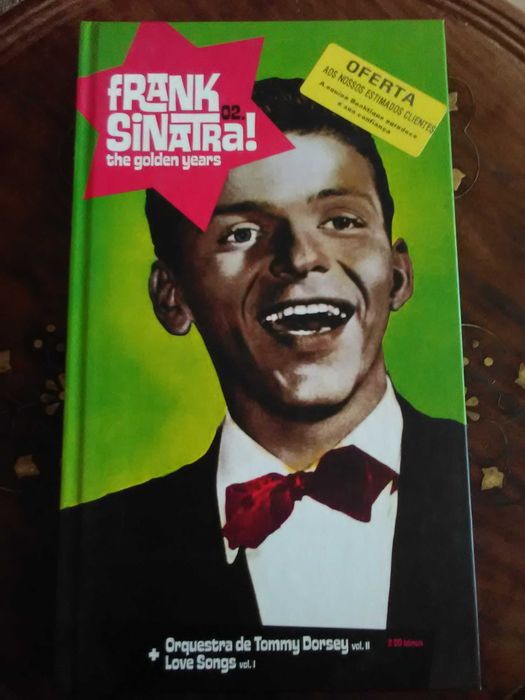 Franck Sinatra - livro e 2 cds