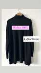 Czarny golf oversize welna & Other Stories XL