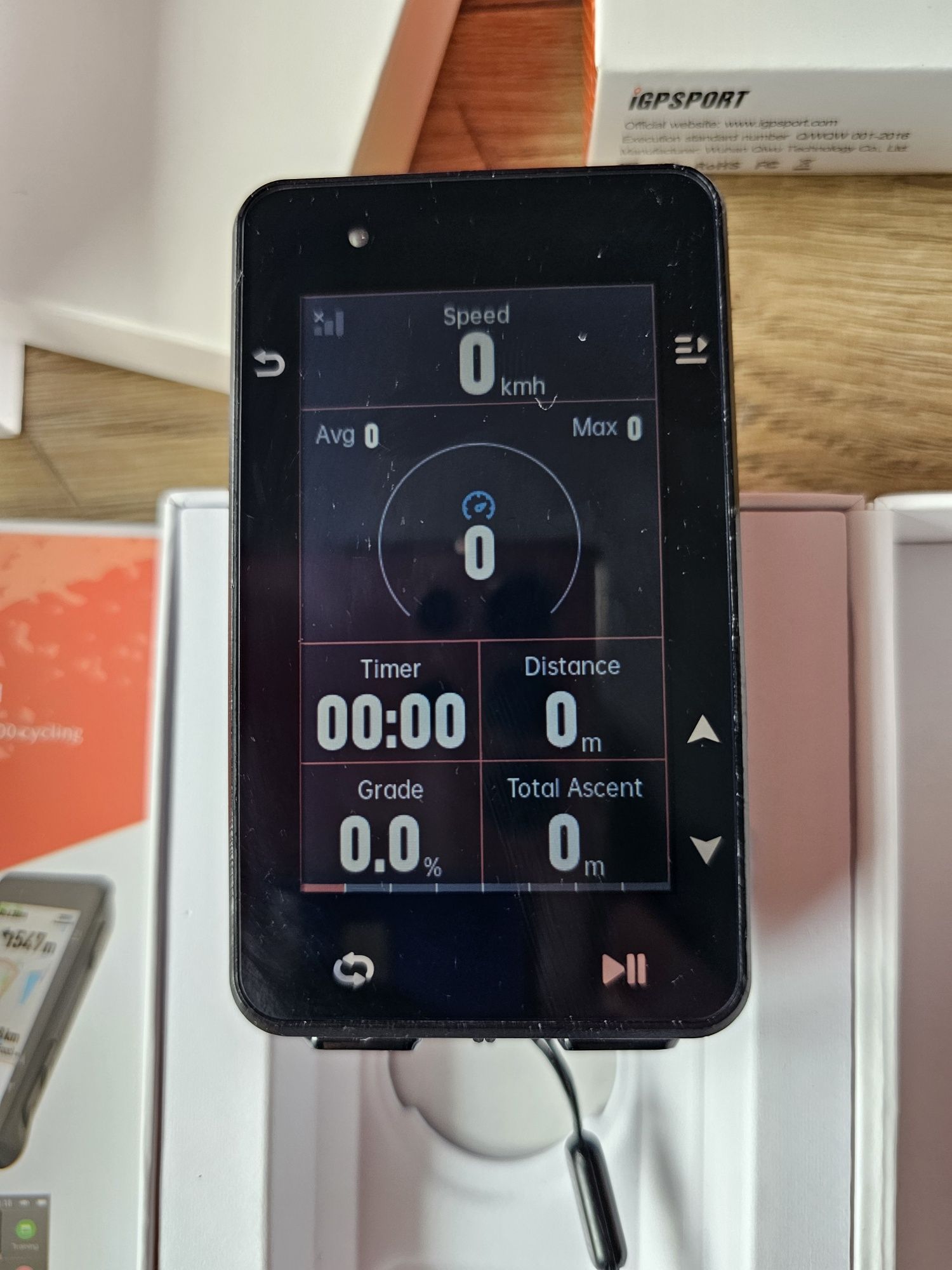 Licznik rowerowy Komputer GPS Nawigacja IGPSport IGS630