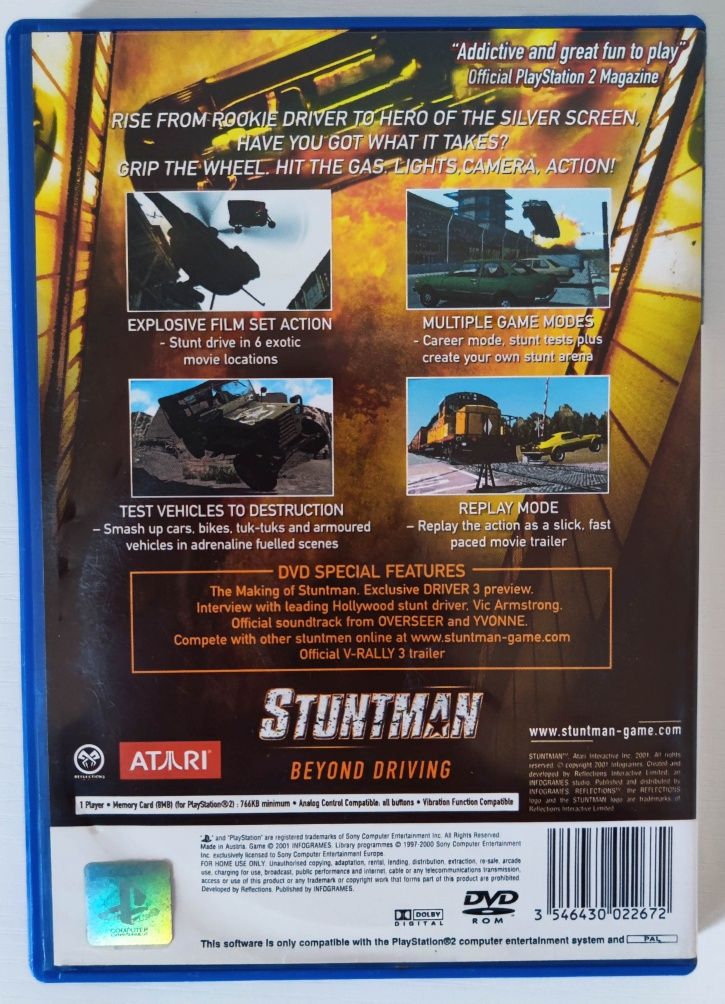 Gra Stuntman PlayStation 2 (PS2)