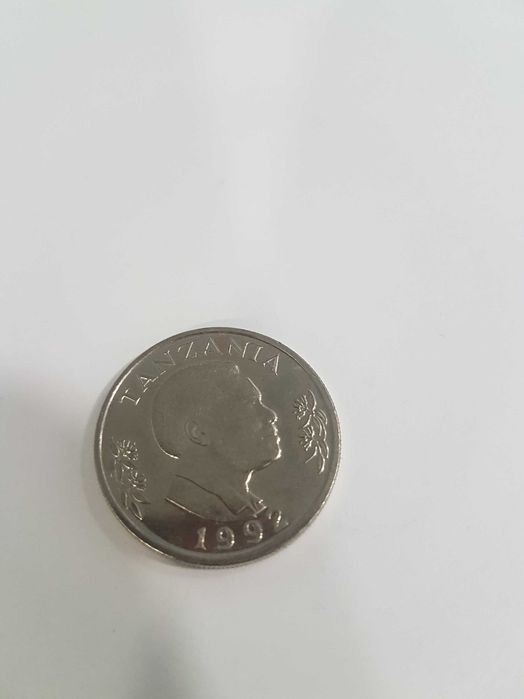 Moeda 1 Shillingi Moja 1992 Tanzânia
