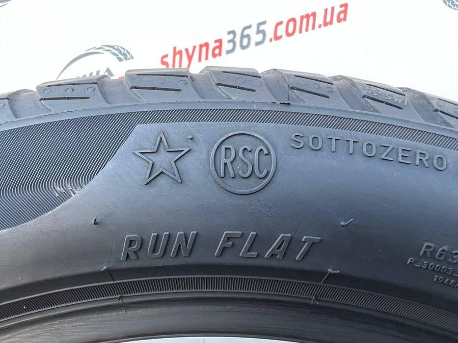 245/45 r18 pirelli winter sottozero 3 run flat 5mm шини бу зима