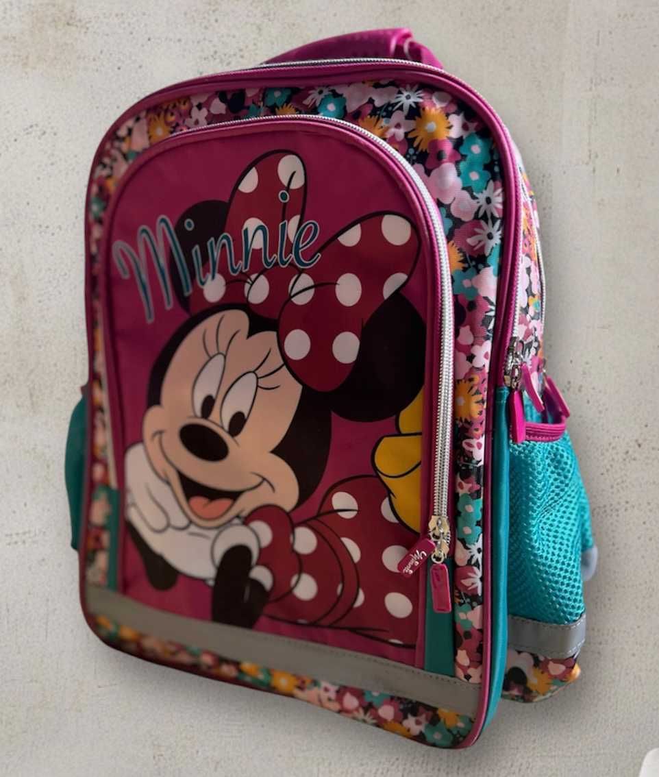 Plecak szkolny Do szkoły Myszka Minnie Wielokolorowy Licencja