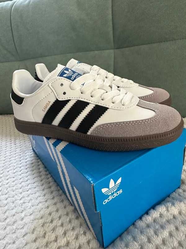 *NoweAdidas_Samba_OG_CloudWhite_CoreBlack*Moda.