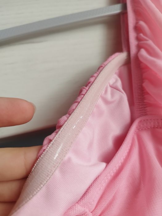 Sukienka mini marszczona