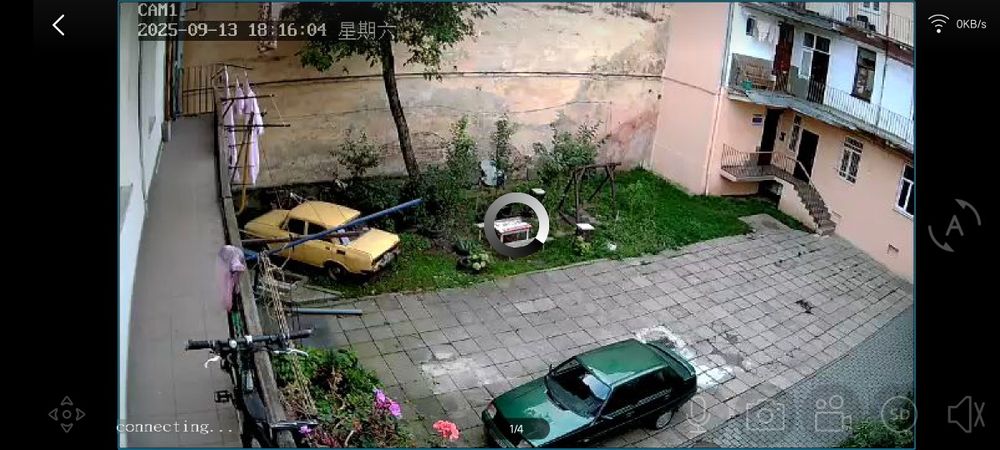 Система відеонагляду Techege 4ch WiFi nvr Poe cctv HDD 500Gb