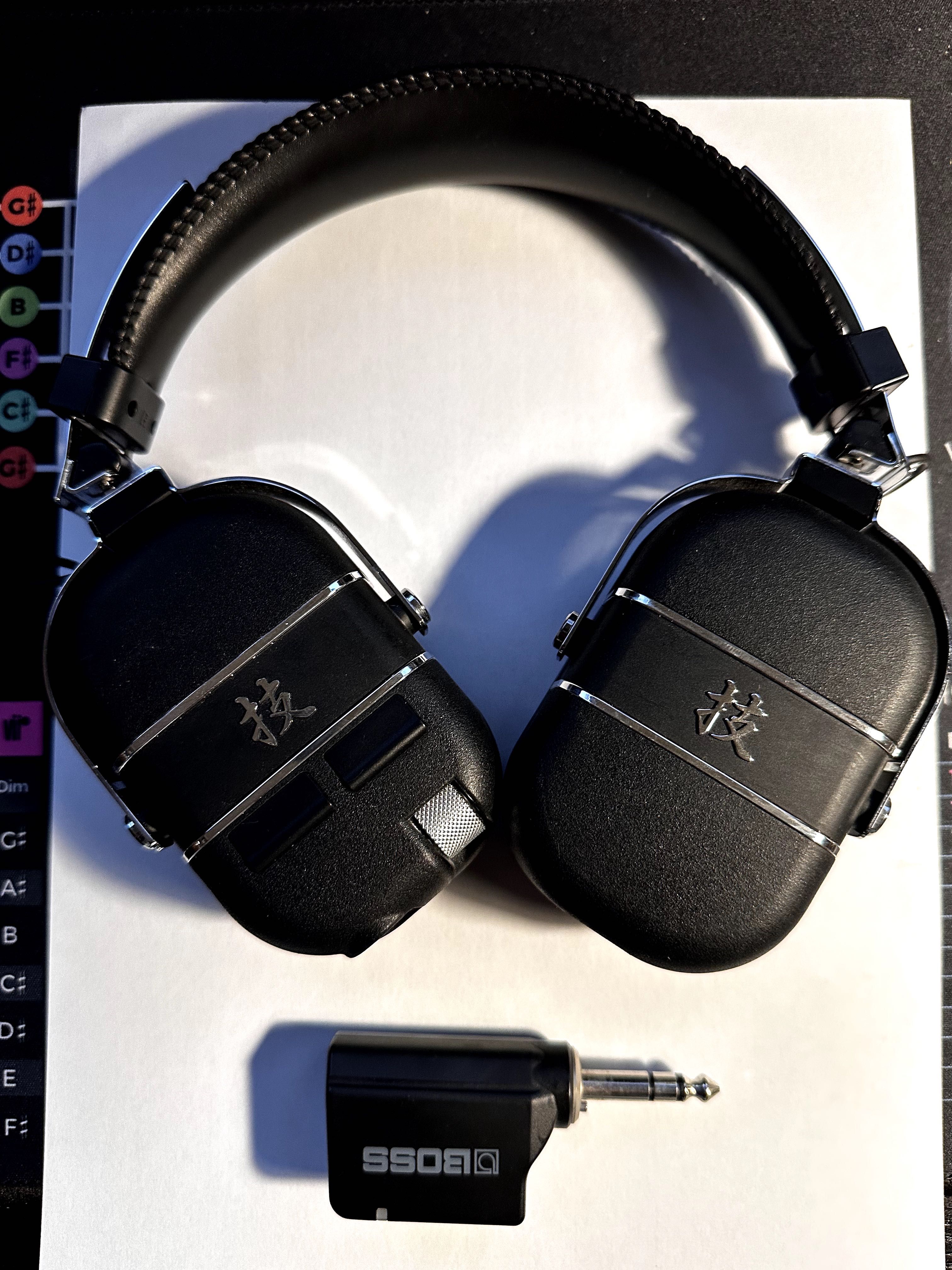 Boss Wazza Air Guitar Headphones