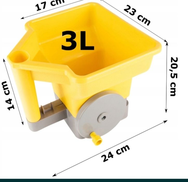 Ручна сівалка розкидач добрива сеялка