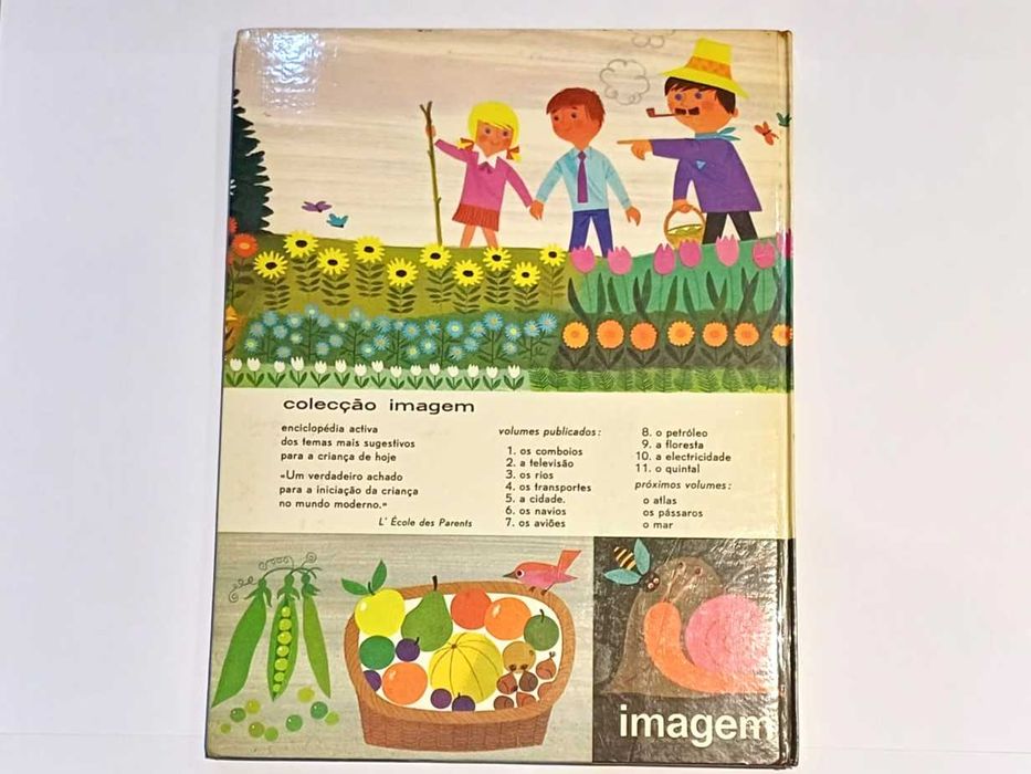 O Quintal (Au jardin), Alain Grée, Verbo Infantil coleção Imagem, 1968
