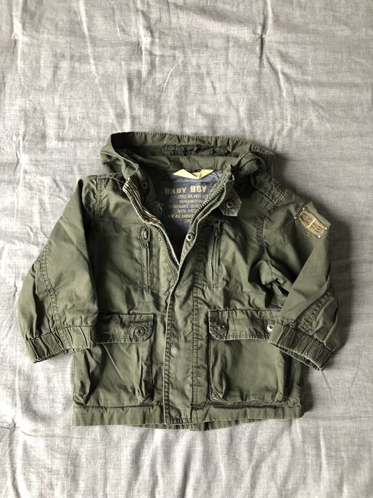ZARA kurtka parka dziecięca r.80, st.bdb