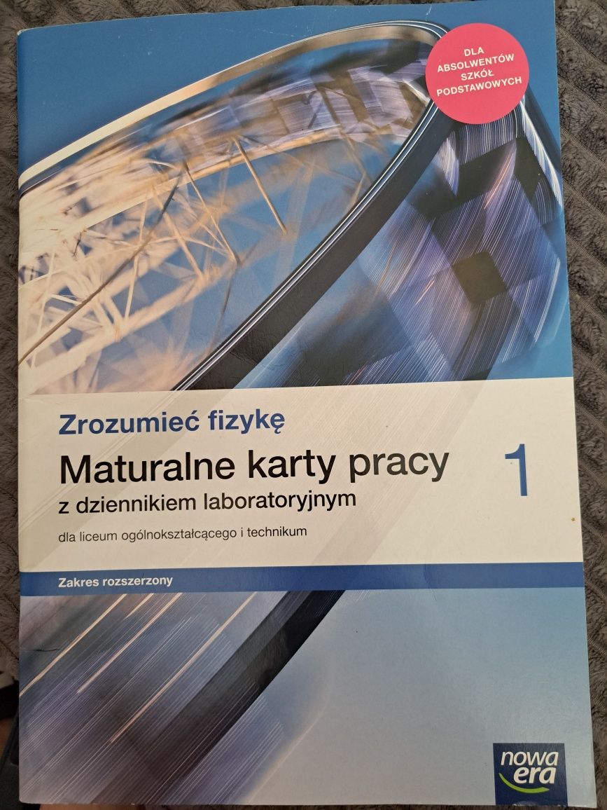 Zrozumieć fizykę 1. Maturalne karty pracy, dla liceum I technikum