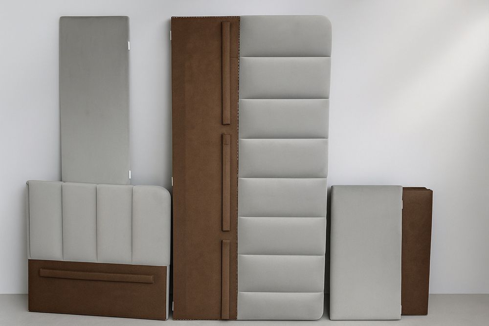 Ліжка, узголівя,  панелі м'які,  сидіння