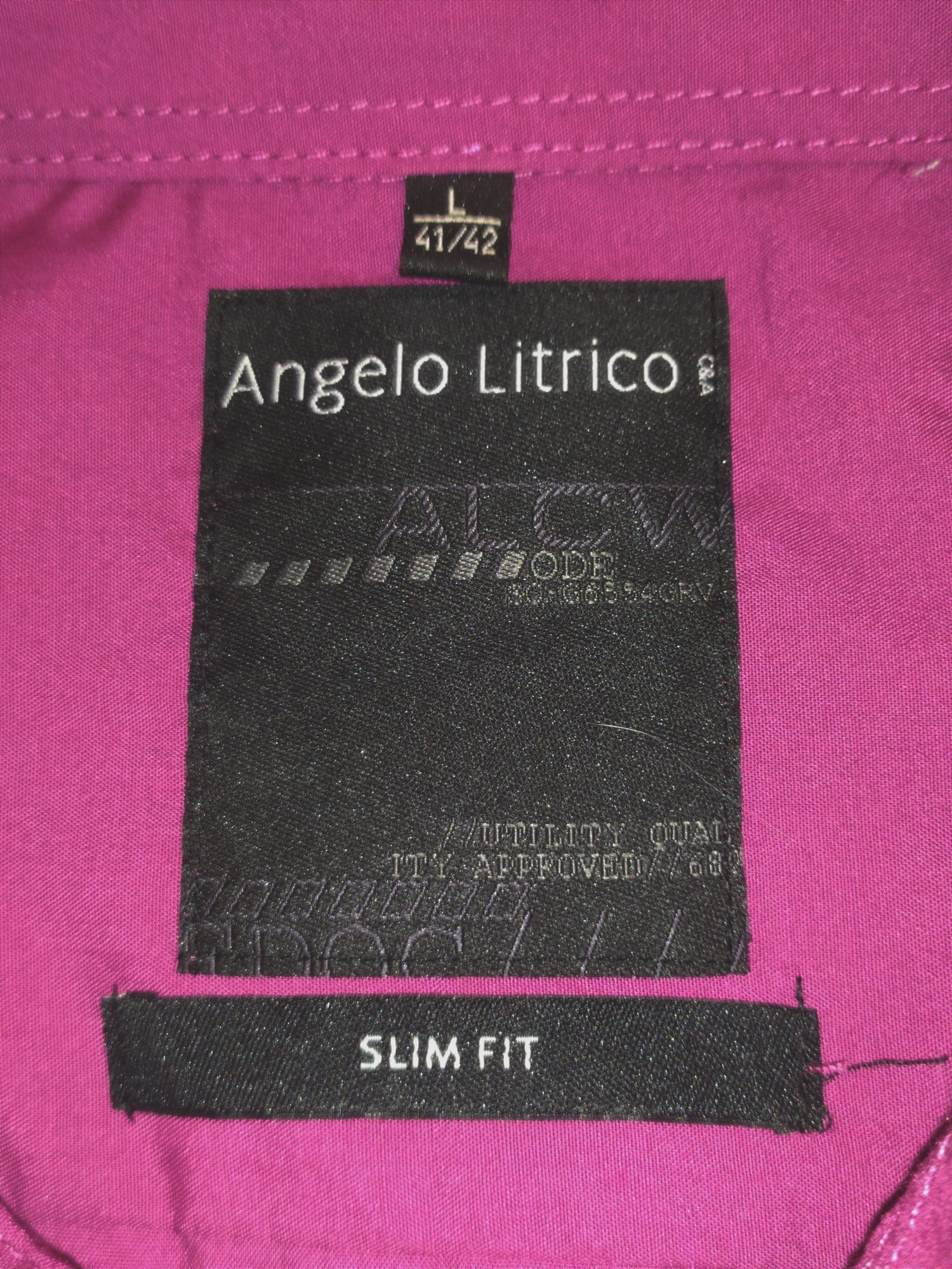 Мужская рубашка Angelo Litrico р.48-50, шведка, легкая